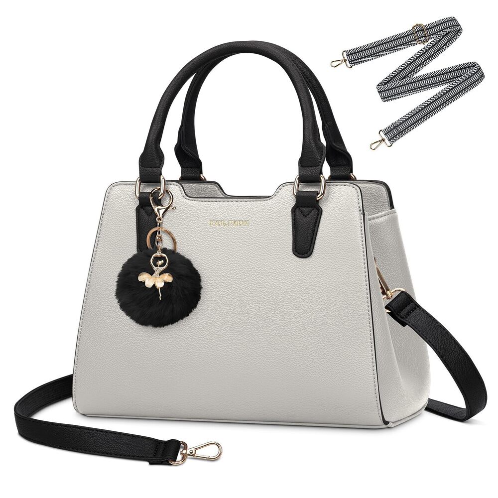 9059 Top-Handle Handbags Vegan Leather Purses Designer Tote Purse